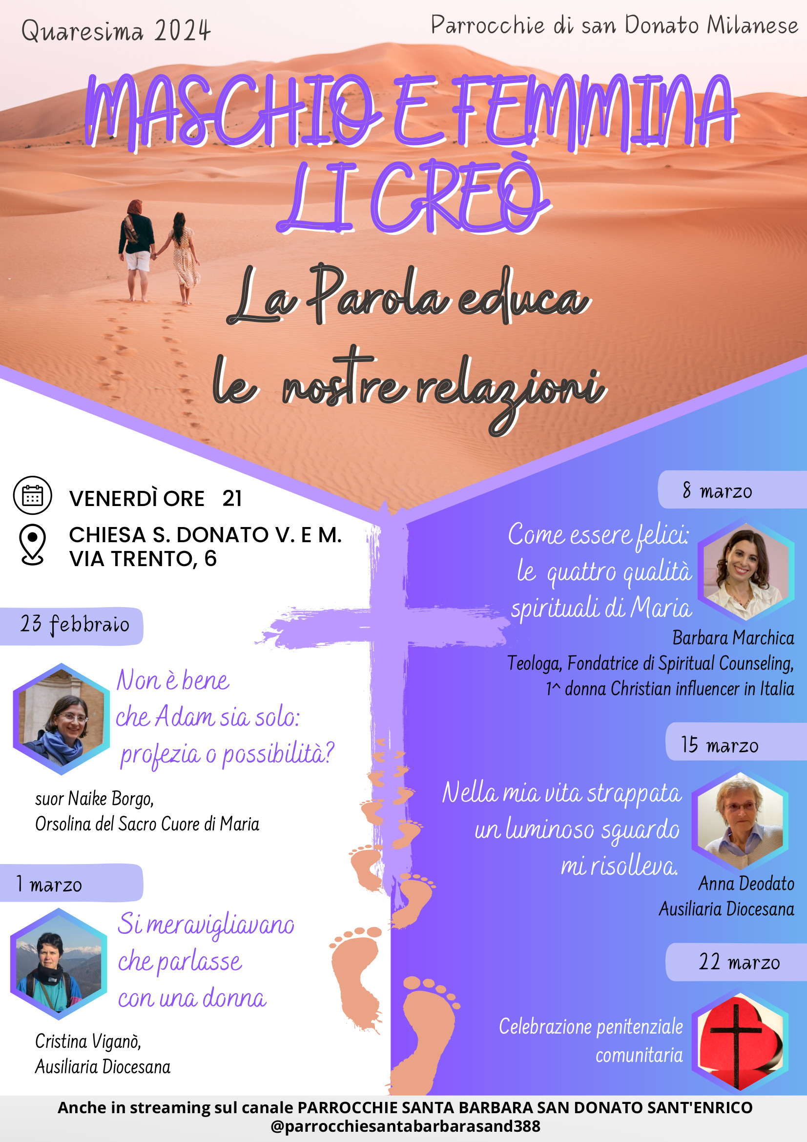 Maschio e femmina li creò