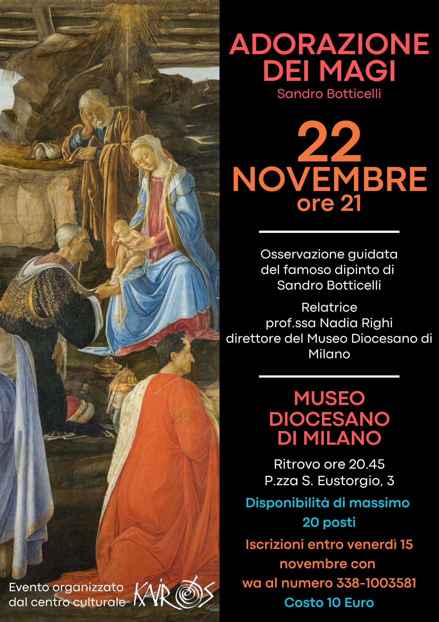 Adorazione dei Magi - 22 novembre 2024