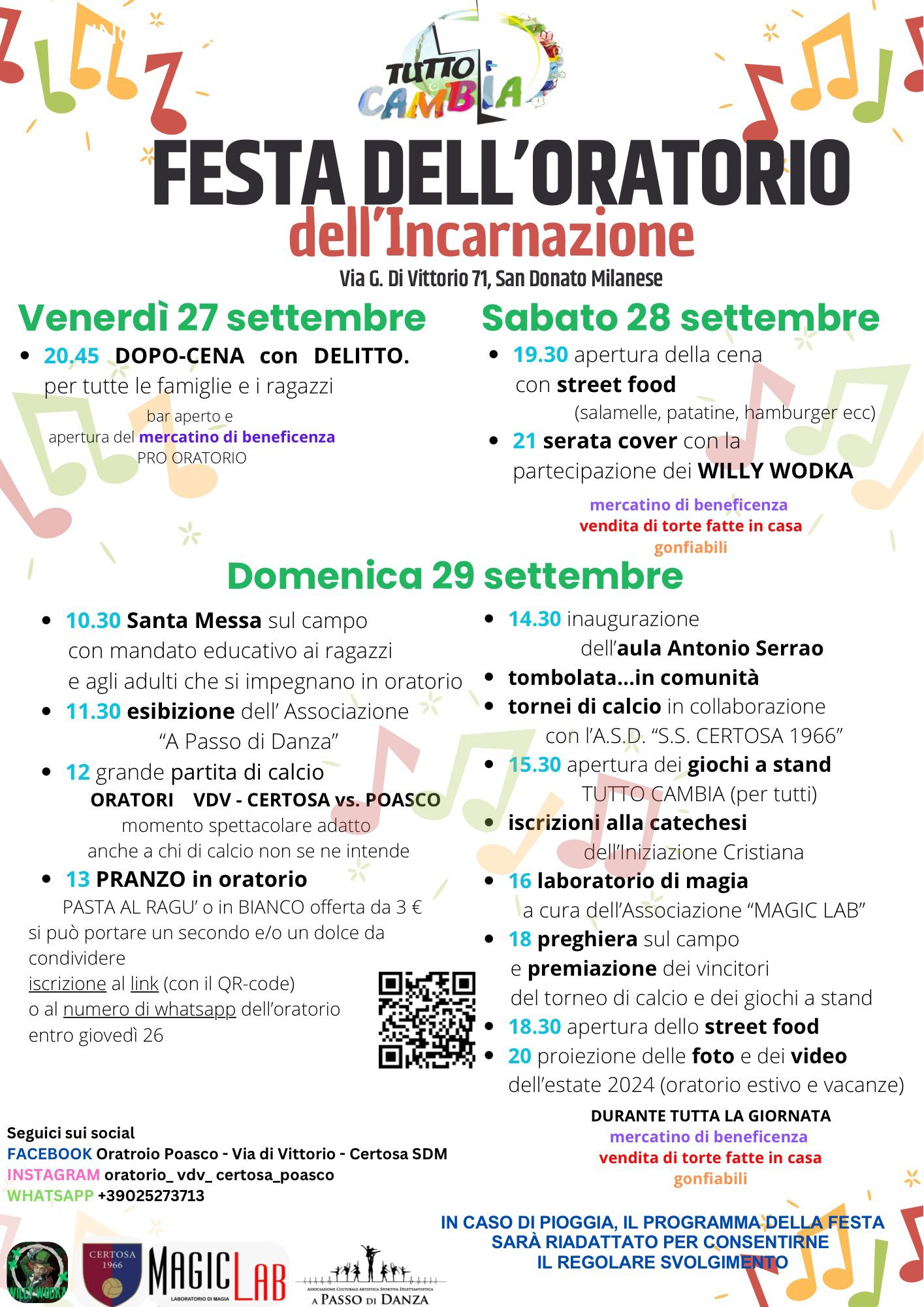 FESTA DELL ORATORIO 2024 vdv
