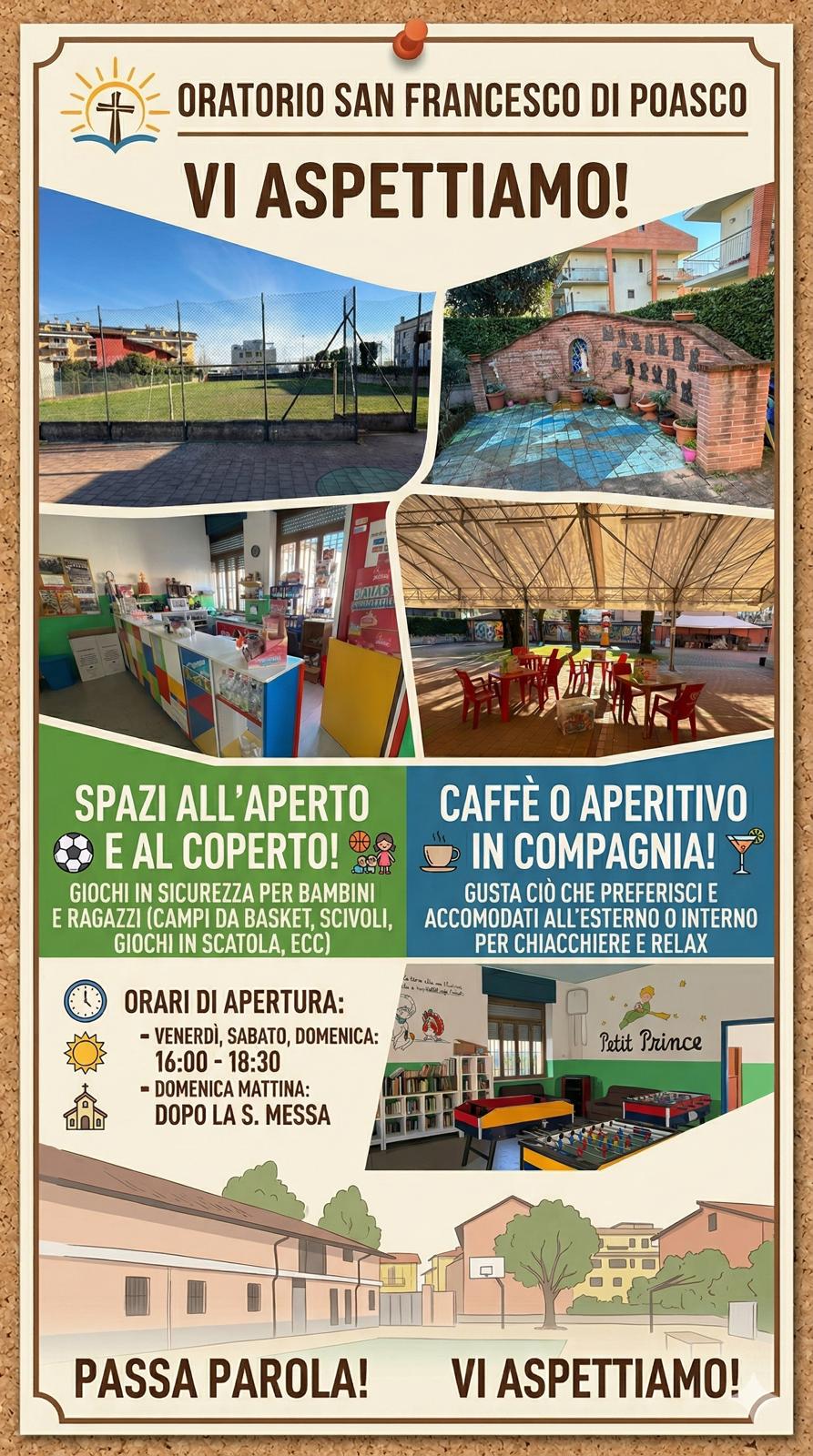 Orari Bar Oratorio Poasco